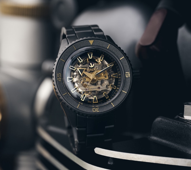 Srebrny zegarek Rado