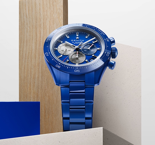 Niebieski zegarek Zenith