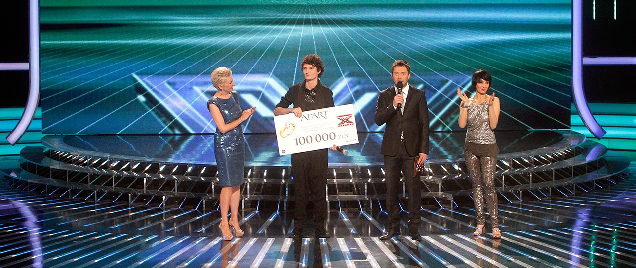 100 000 zł od Apart w X Factor!