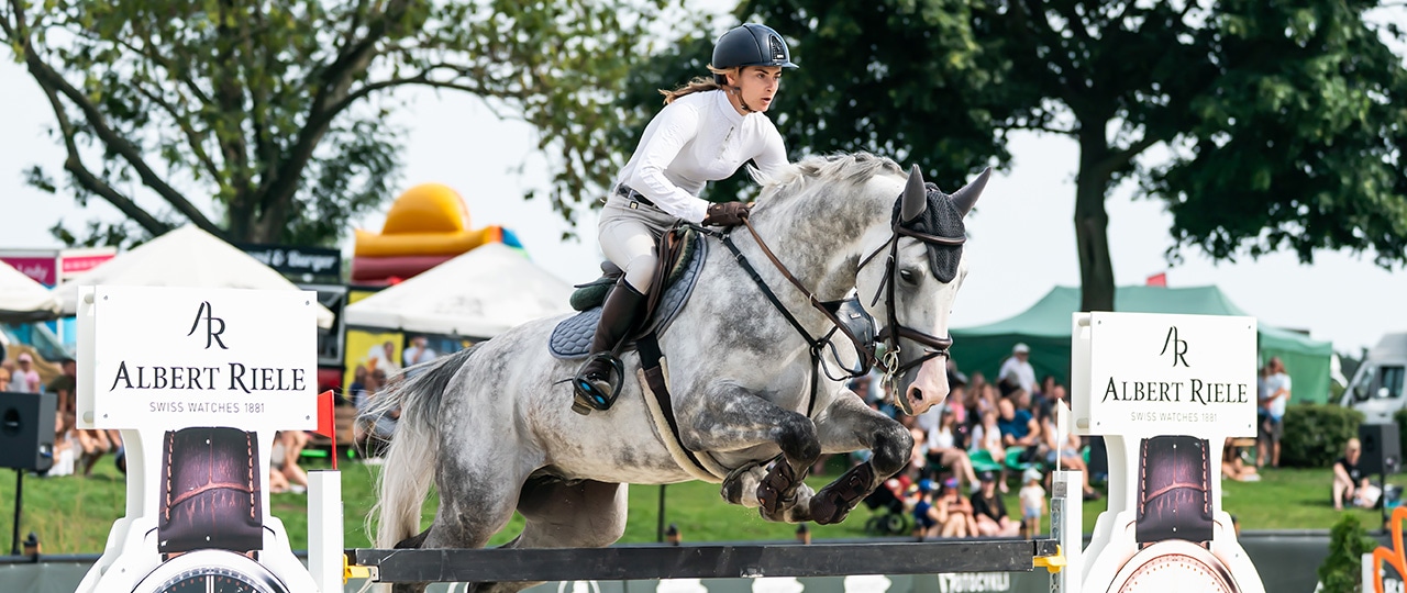 Albert Riele na Baborówko Jumping Show 2025