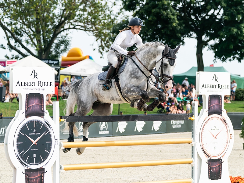 Albert Riele na Baborówko Jumping Show 2025
