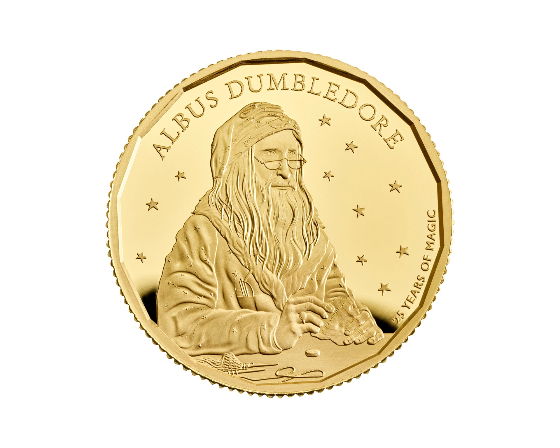 Złota moneta Profesor Dumbledore 1/4oz Proof