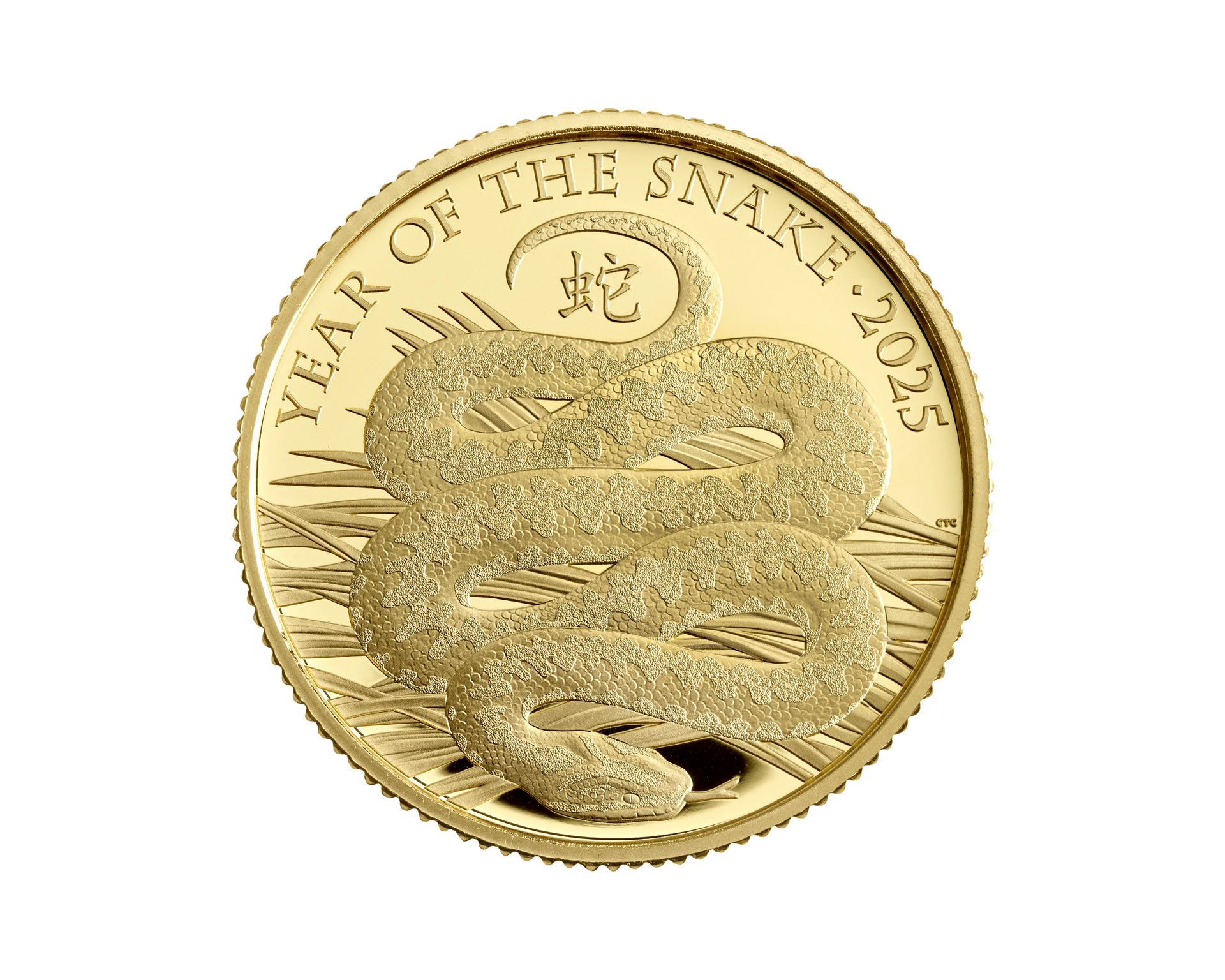 Złota moneta Lunar Year of the Snake- The Royal Mint 1/4oz Proof