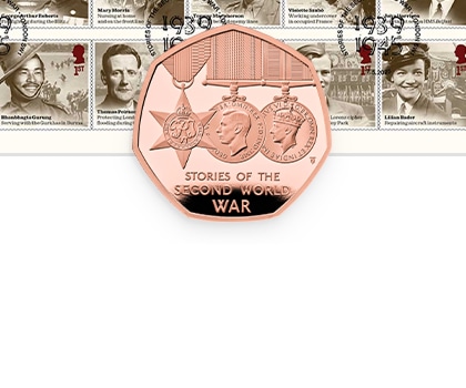 Monety z wizerunkiem historii drugiej wojny światowej