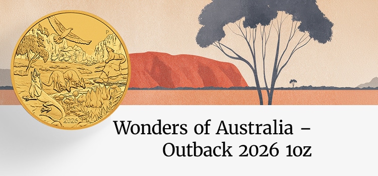 Moneta z motywem Austalijskiego krajobrazu - Wonders of Australia